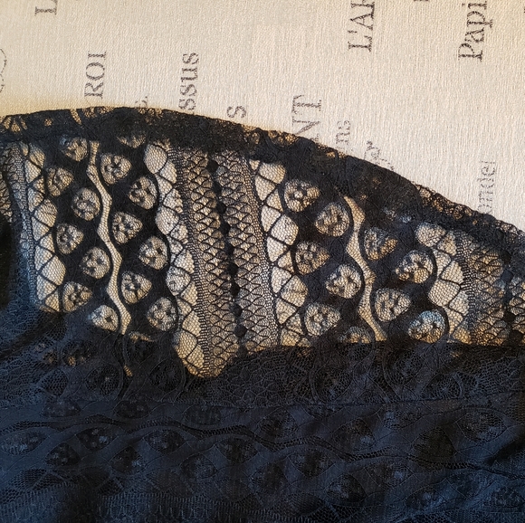 Espresso lace top - Picture 5 of 8